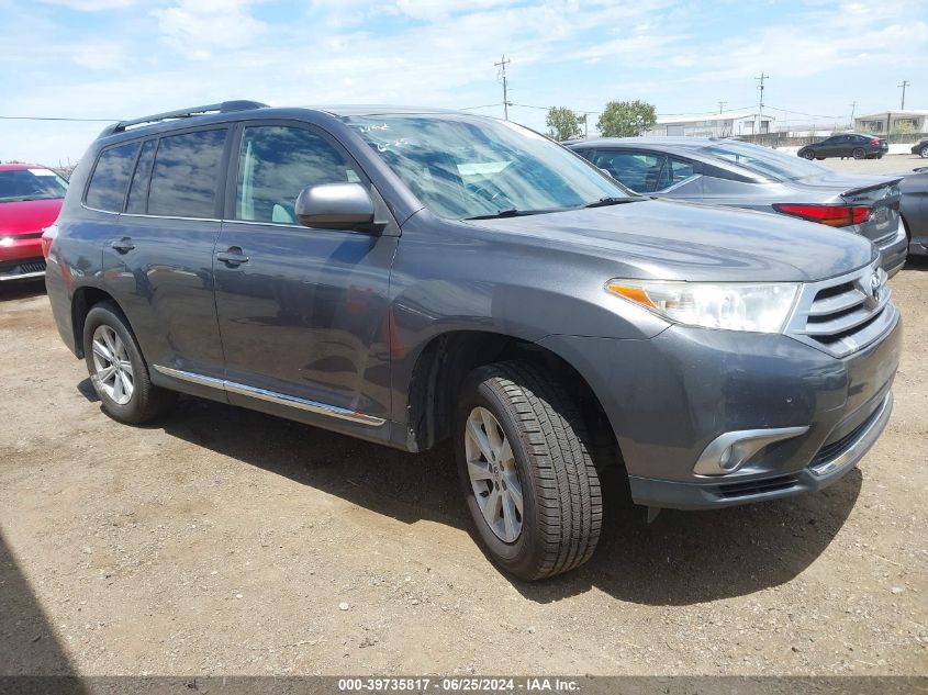 2013 TOYOTA HIGHLANDER BASE PLUS