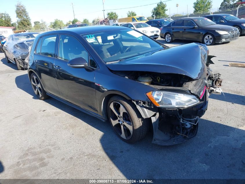 2015 VOLKSWAGEN GOLF GTI 2.0T S 4-DOOR