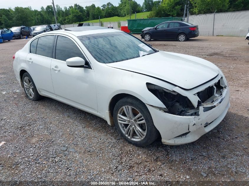 2013 INFINITI G37X