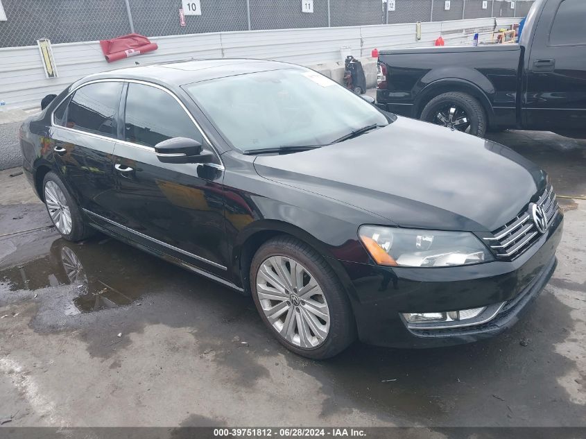 2013 VOLKSWAGEN PASSAT 2.0L TDI SEL PREMIUM