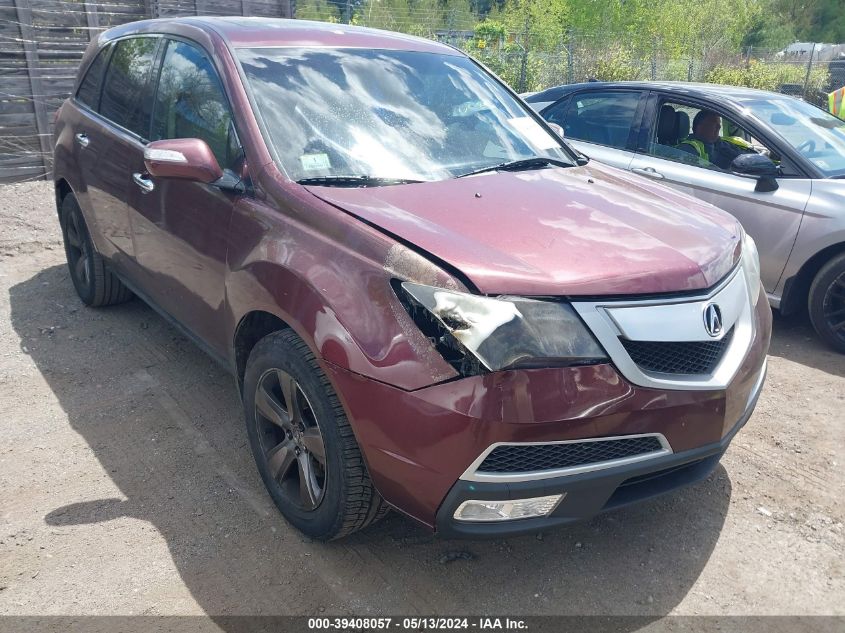 2012 ACURA MDX TECHNOLOGY PACKAGE