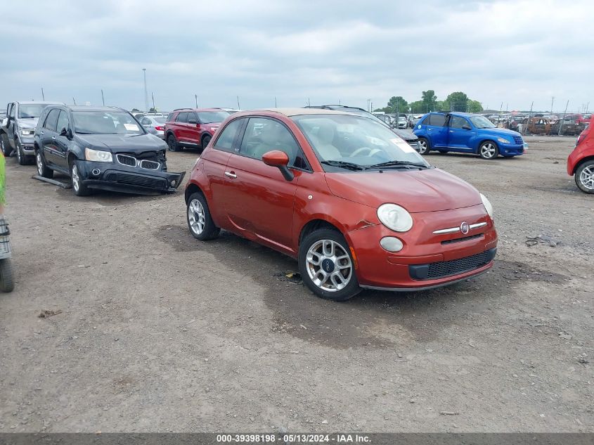 2012 FIAT 500C POP