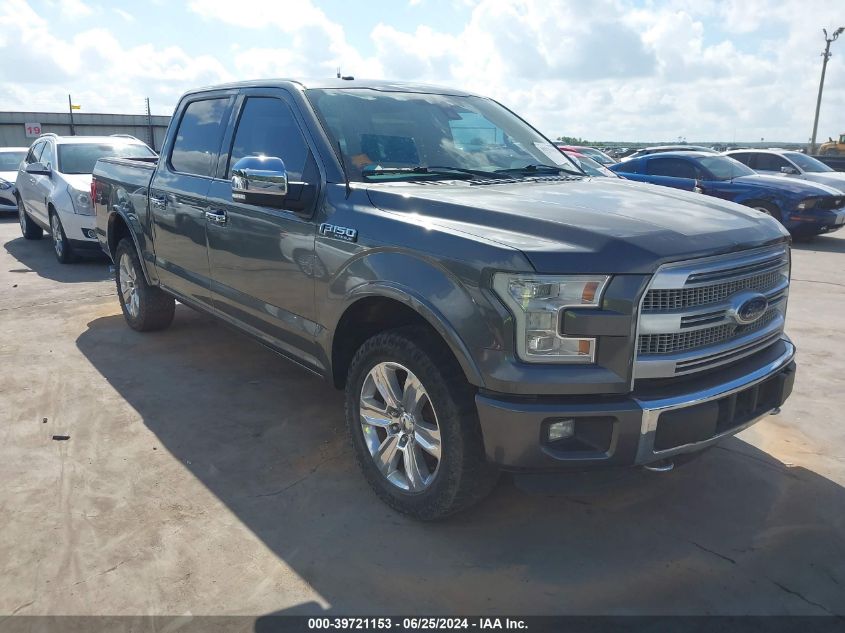 2016 FORD F-150 PLATINUM