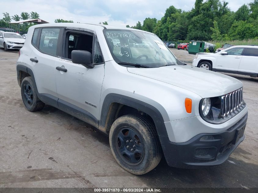 2017 JEEP RENEGADE SPORT 4X4