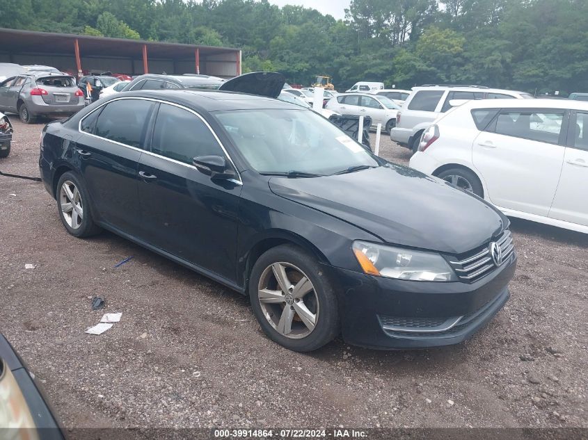 2012 VOLKSWAGEN PASSAT 2.5L SE