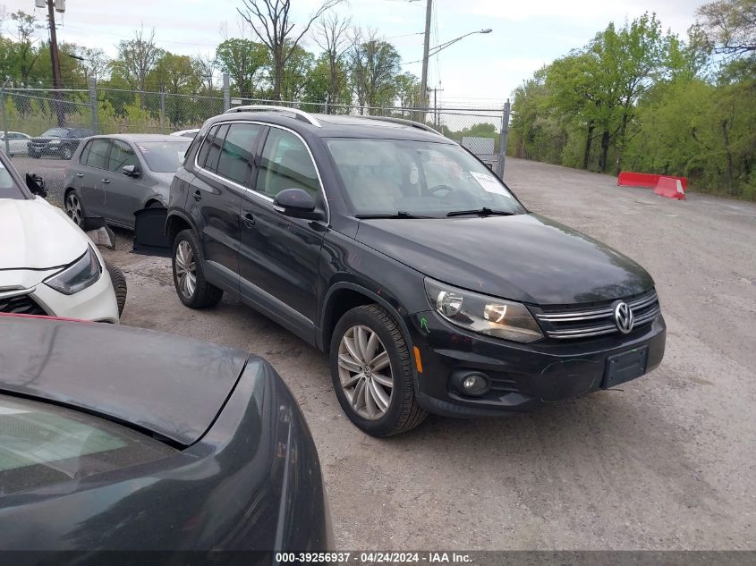 2014 VOLKSWAGEN TIGUAN SEL