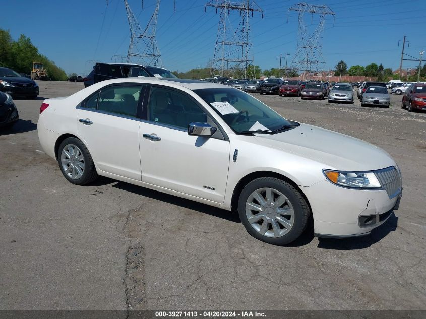 2012 LINCOLN MKZ HYBRID