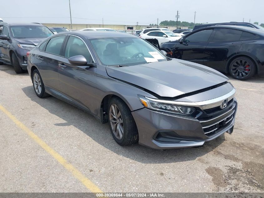 2021 HONDA ACCORD LX