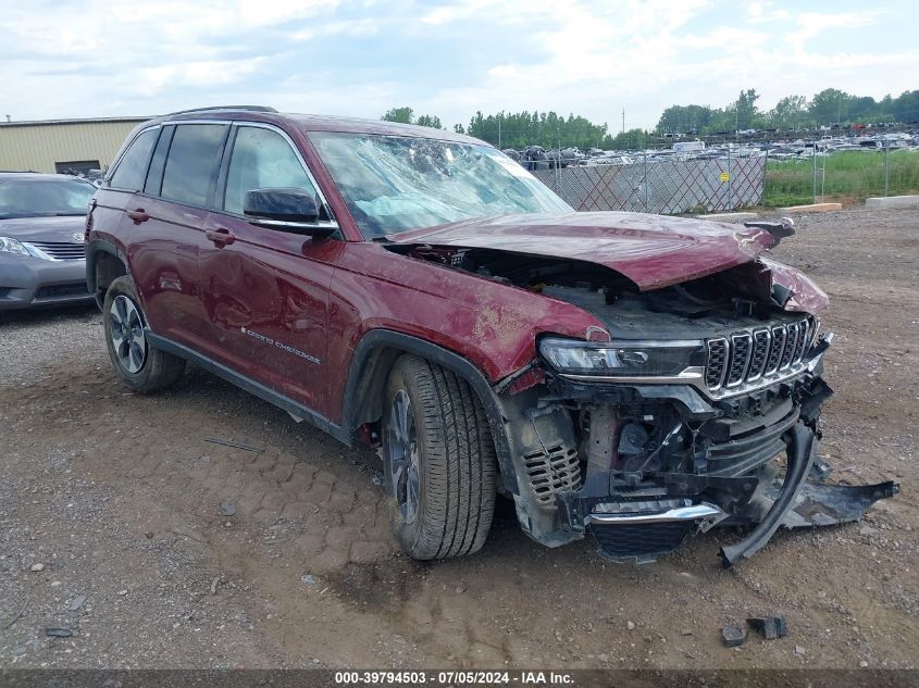 2022 JEEP GRAND CHEROKEE 4XE LIMITED 4X4