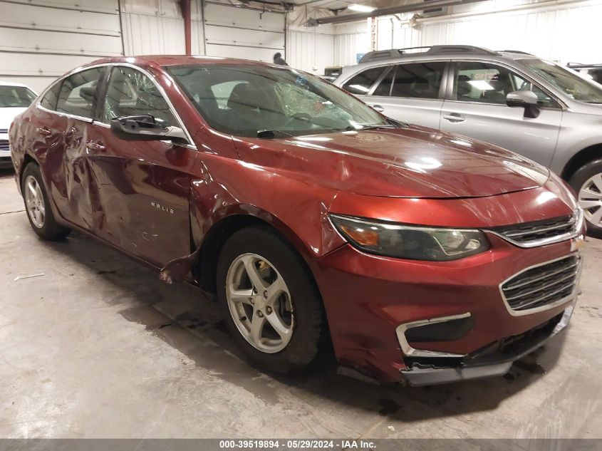 2016 CHEVROLET MALIBU LS