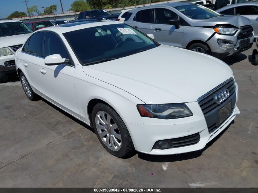 2010 AUDI A4 2.0T PREMIUM