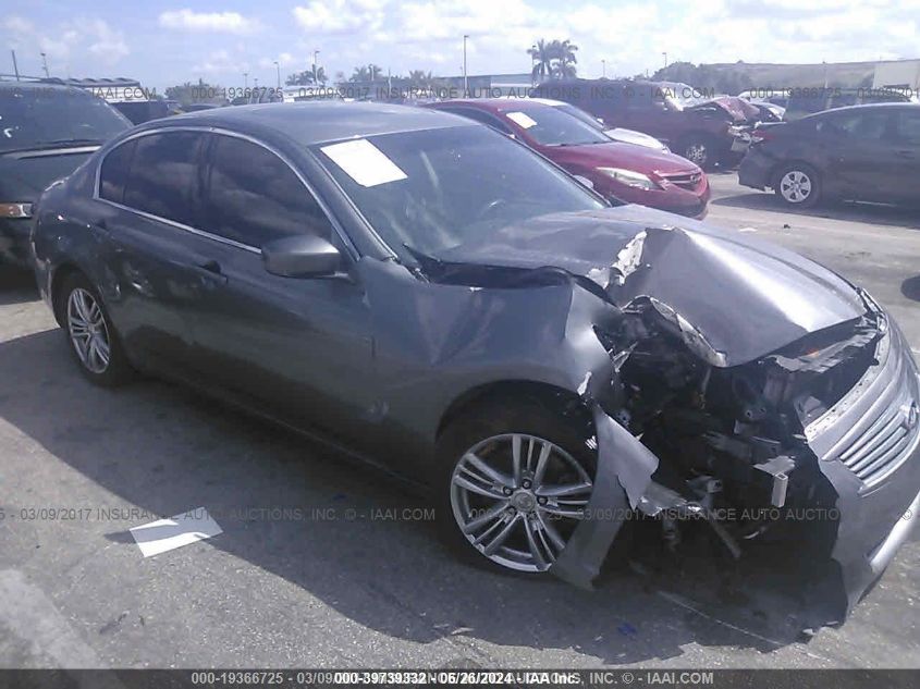 2012 INFINITI G37X