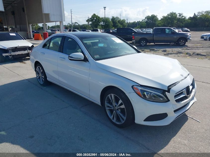 2018 MERCEDES-BENZ C 300 4MATIC