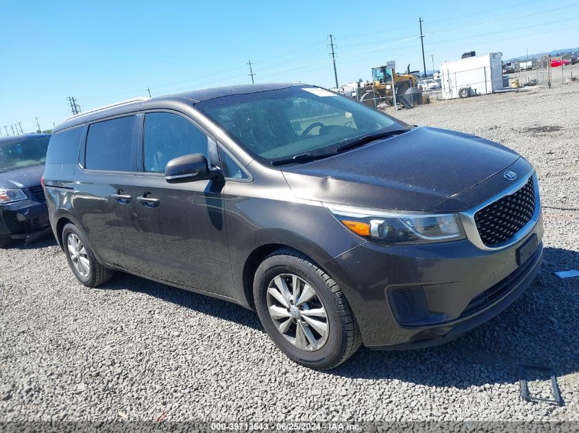 2015 KIA SEDONA LX