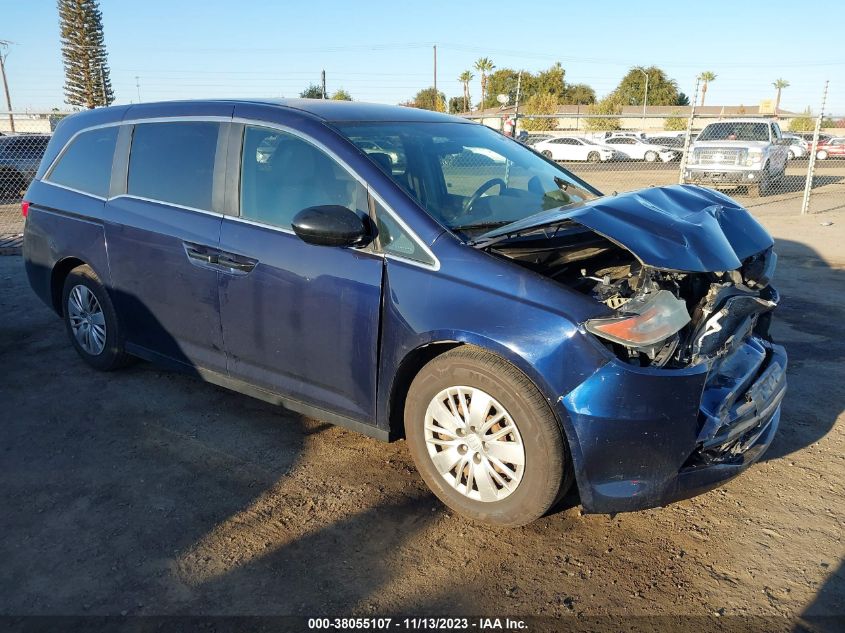 2016 HONDA ODYSSEY LX