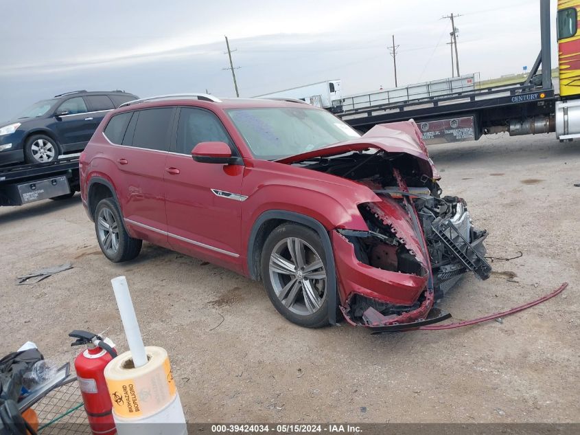 2019 VOLKSWAGEN ATLAS 3.6L V6 SEL R-LINE