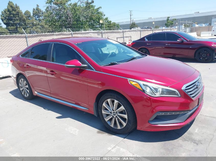 2015 HYUNDAI SONATA SPORT