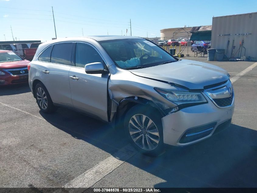 2015 ACURA MDX TECHNOLOGY PACKAGE