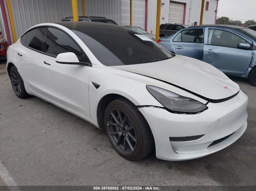 2022 TESLA MODEL 3