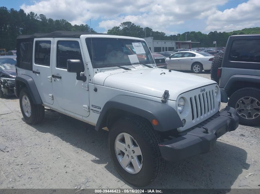 2015 JEEP WRANGLER UNLIMITED SPORT