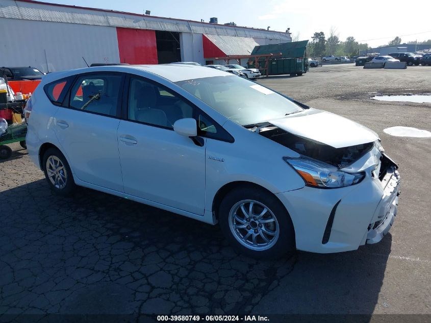 2016 TOYOTA PRIUS V TWO