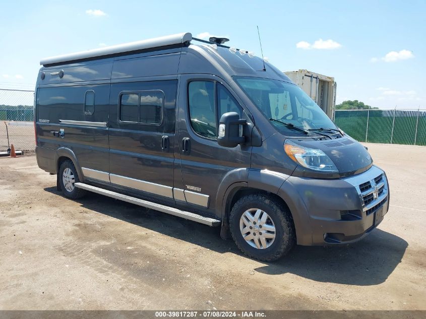 2018 RAM PROMASTER 3500 CARGO VAN HIGH ROOF 159 WB EXT