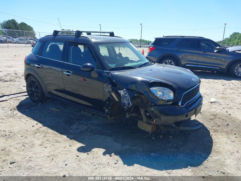 2012 MINI COOPER S COUNTRYMAN