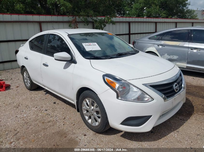 2019 NISSAN VERSA 1.6 SV