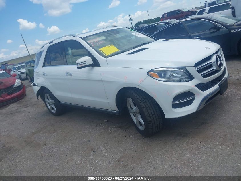 2017 MERCEDES-BENZ GLE 350