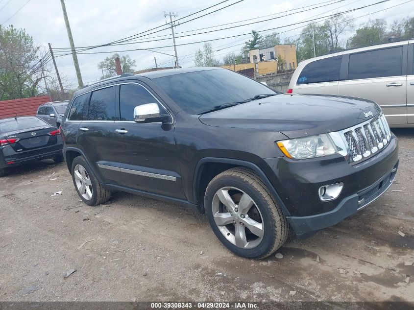 2012 JEEP GRAND CHEROKEE OVERLAND