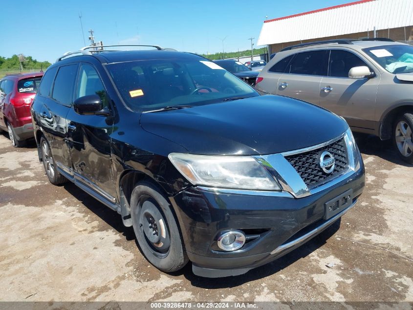 2015 NISSAN PATHFINDER PLATINUM