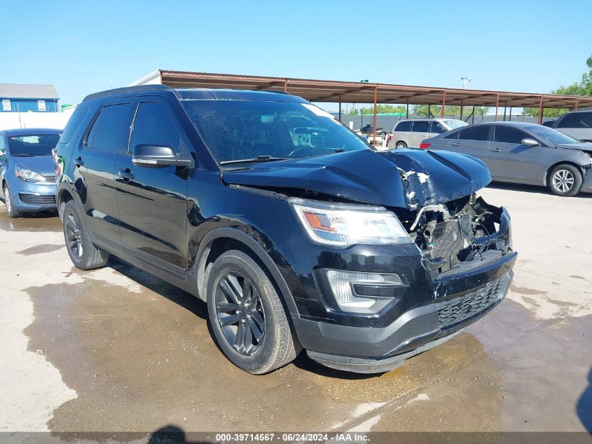 2017 FORD EXPLORER XLT