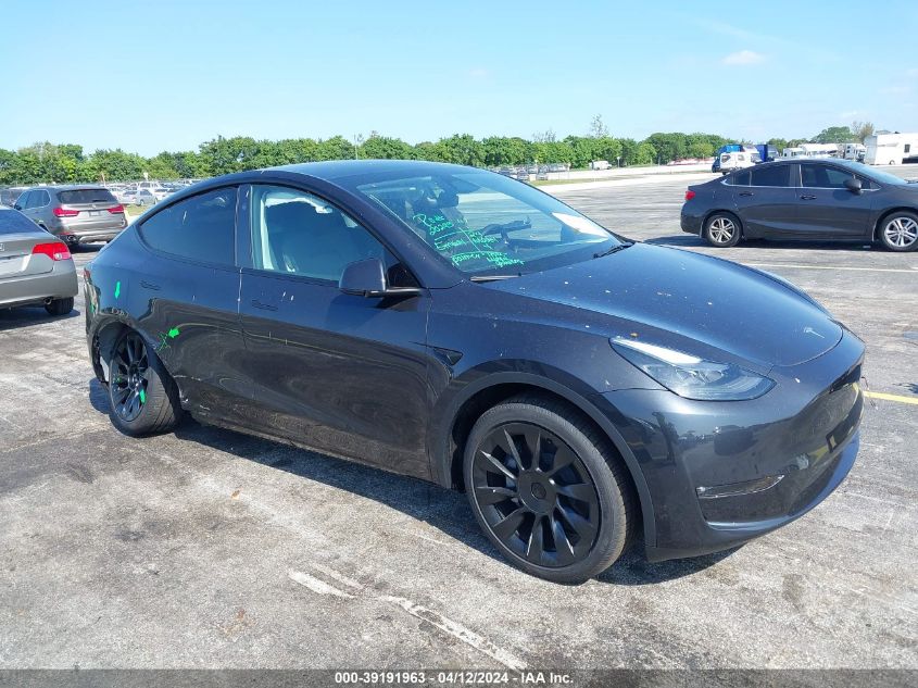 2024 TESLA MODEL Y LONG RANGE DUAL MOTOR ALL-WHEEL DRIVE