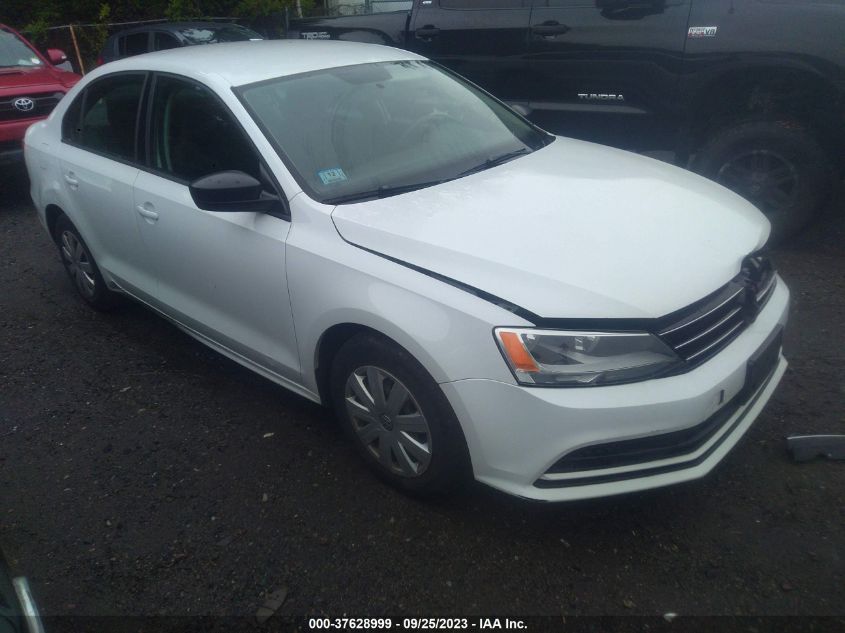 2015 VOLKSWAGEN JETTA 2.0L S