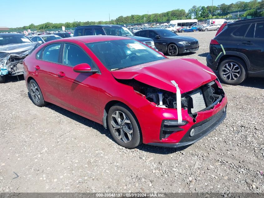 2020 KIA FORTE LXS