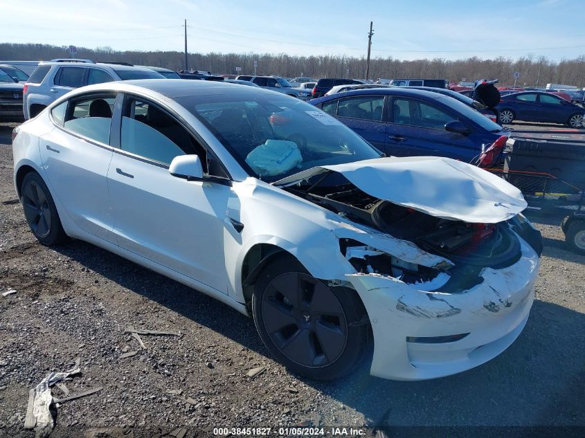 2021 TESLA MODEL 3 LONG RANGE DUAL MOTOR ALL-WHEEL DRIVE