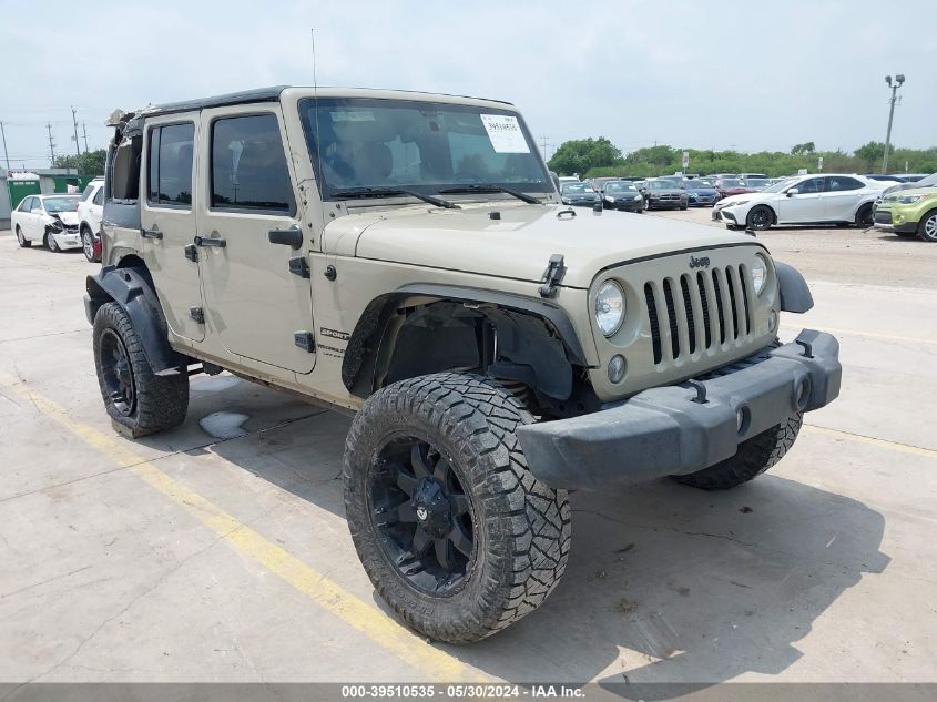 2018 JEEP WRANGLER JK UNLIMITED SPORT S 4X4