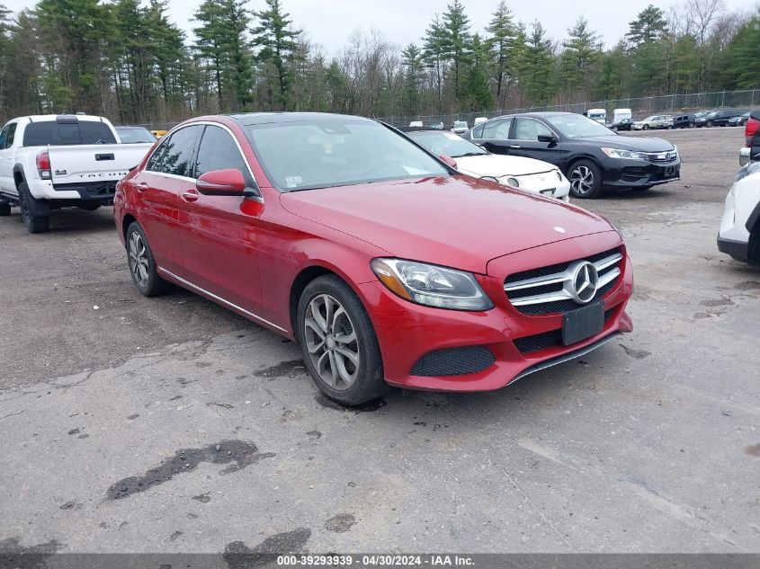 2016 MERCEDES-BENZ C 300 4MATIC/LUXURY 4MATIC/SPORT 4MATIC