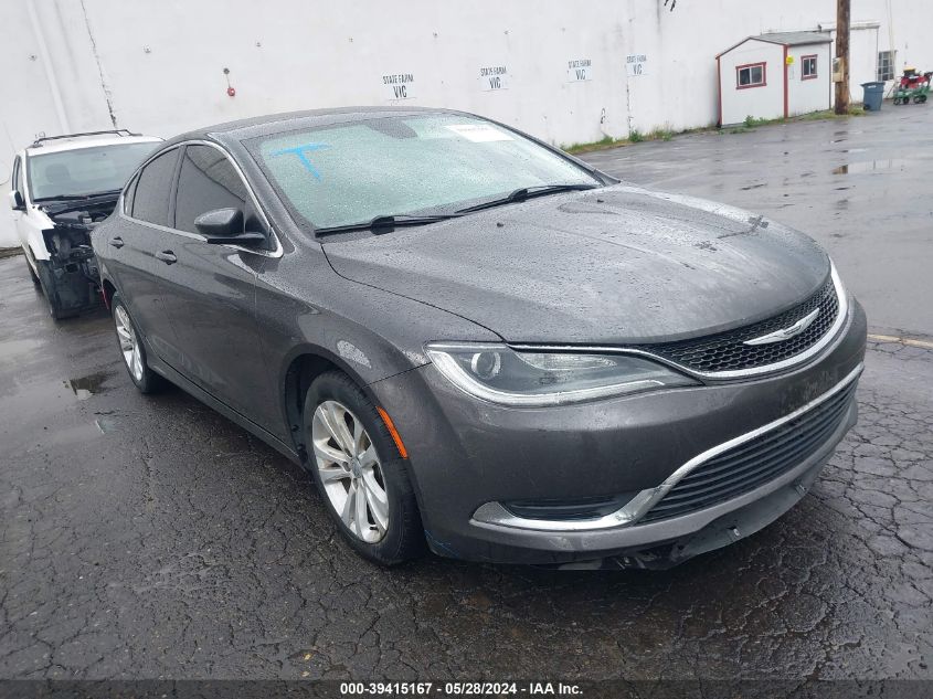 2015 CHRYSLER 200 LIMITED