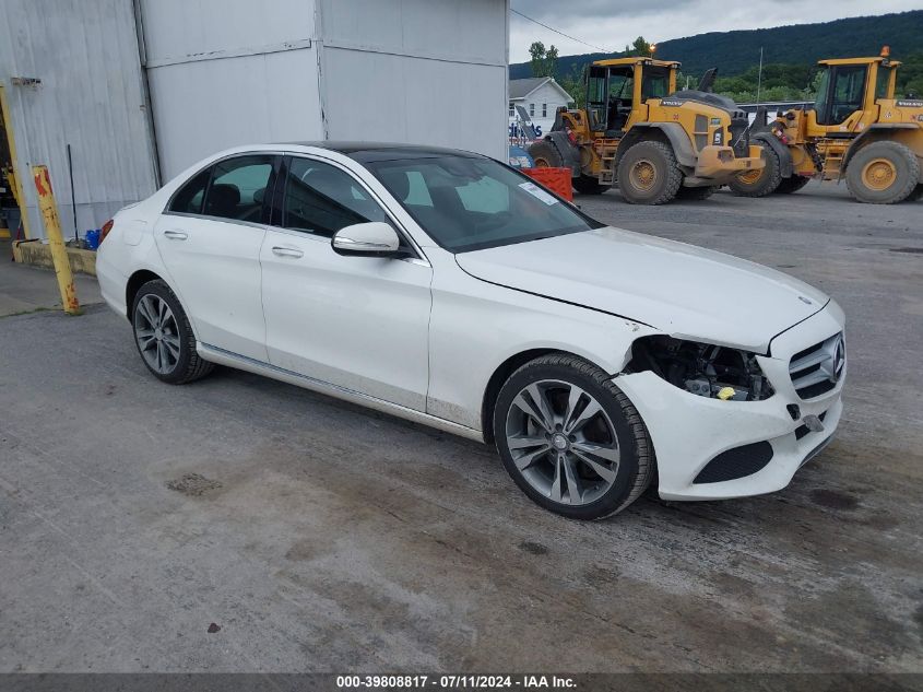 2015 MERCEDES-BENZ C 300 4MATIC/LUXURY 4MATIC/SPORT 4MATIC