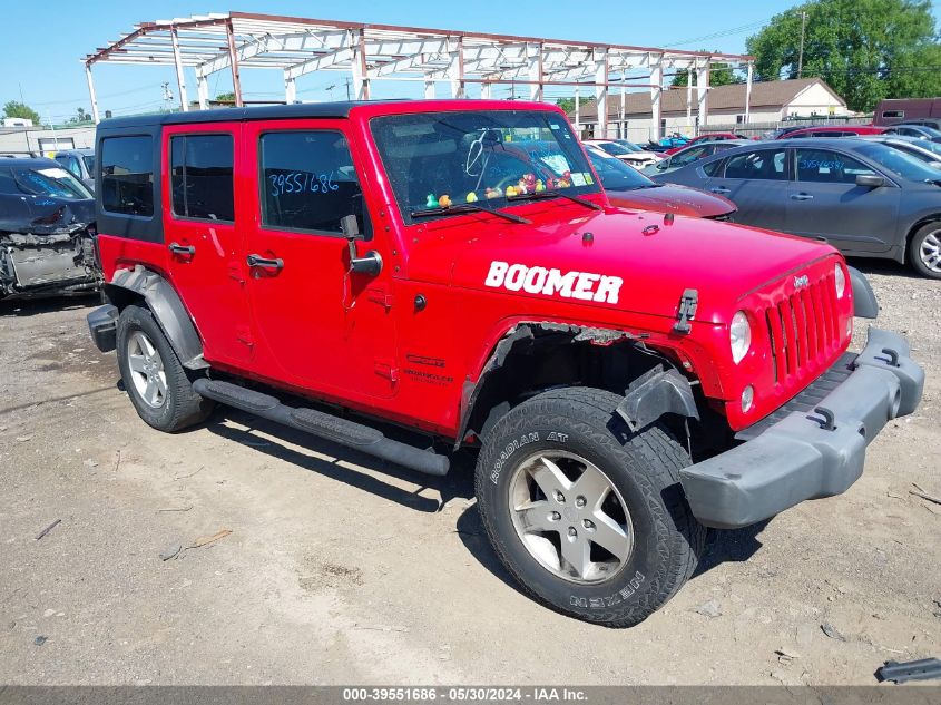 2016 JEEP WRANGLER UNLIMITED SPORT