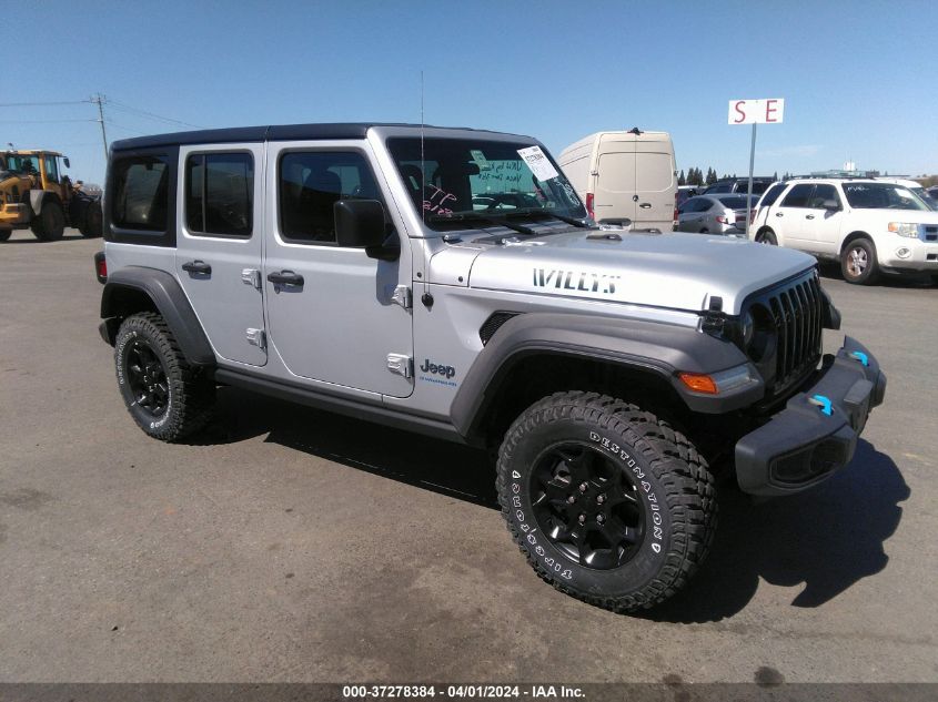 2023 JEEP WRANGLER 4XE 4X4