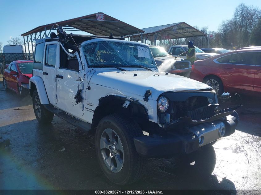 2018 JEEP WRANGLER JK UNLIMITED SAHARA 4X4