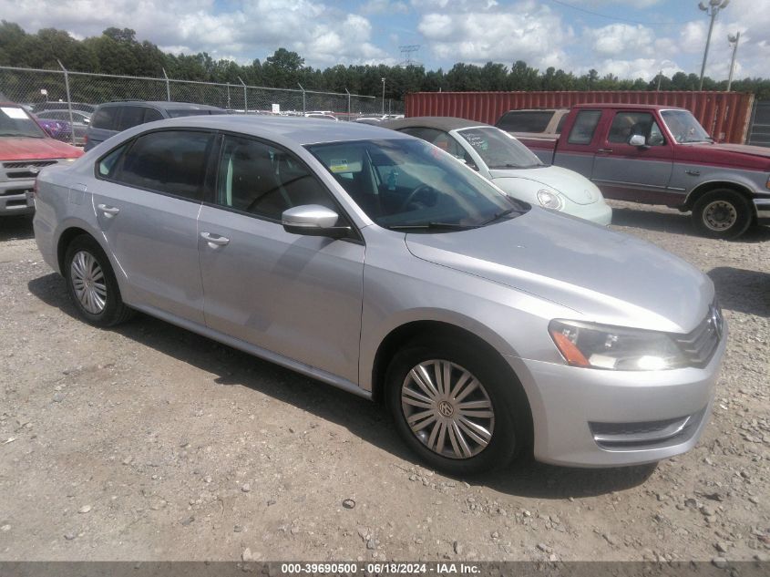 2015 VOLKSWAGEN PASSAT 1.8T S