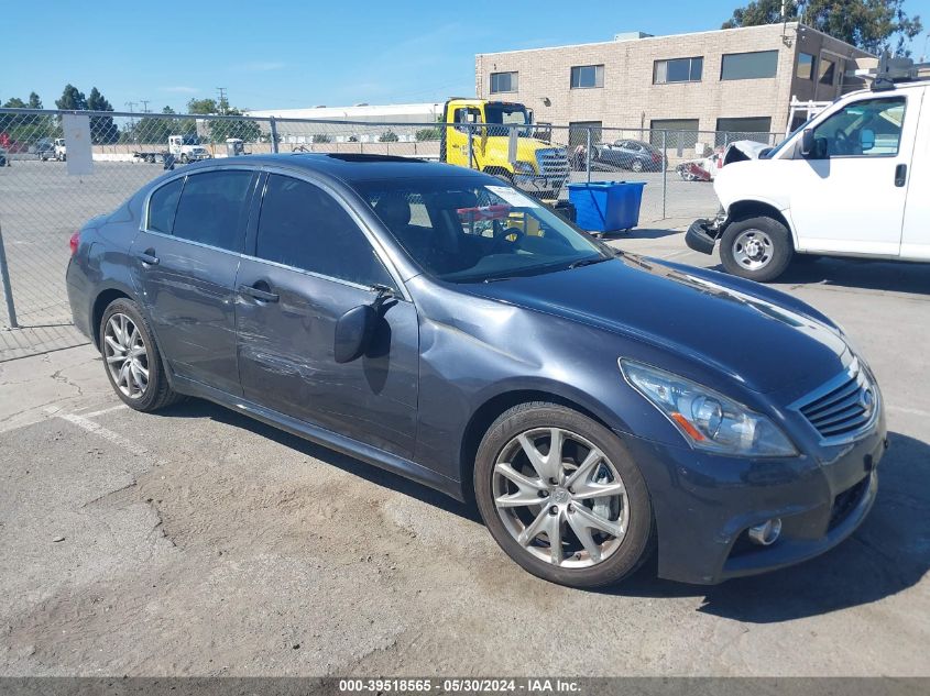 2011 INFINITI G37 JOURNEY