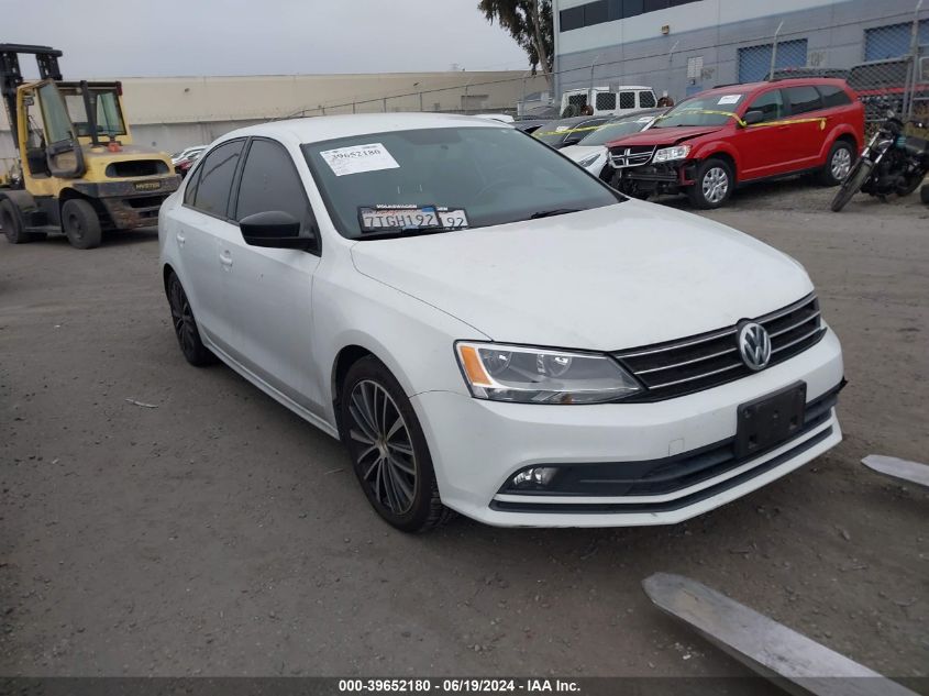 2016 VOLKSWAGEN JETTA 1.8T SPORT