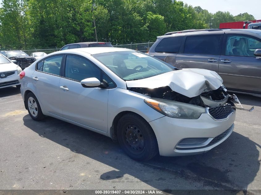 2015 KIA FORTE LX