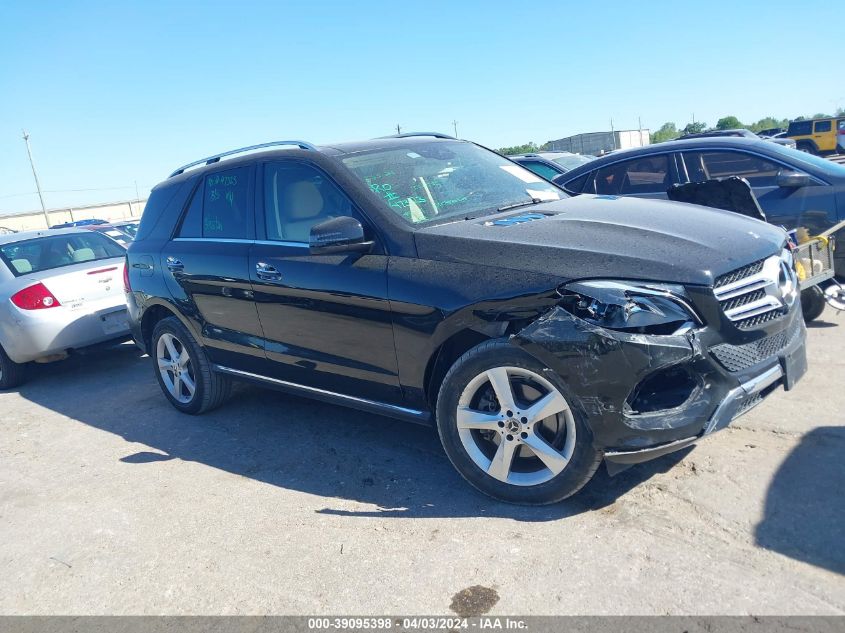 2018 MERCEDES-BENZ GLE 350 4MATIC