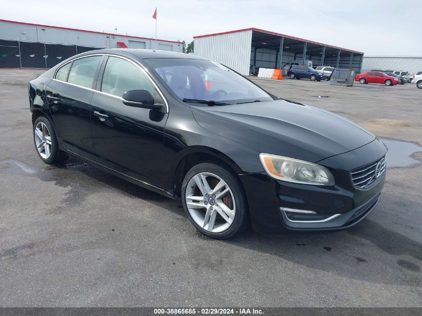 2014 VOLVO S60 T5/T5 PLATINUM/T5 PREMIER/T5 PREMIER PLUS