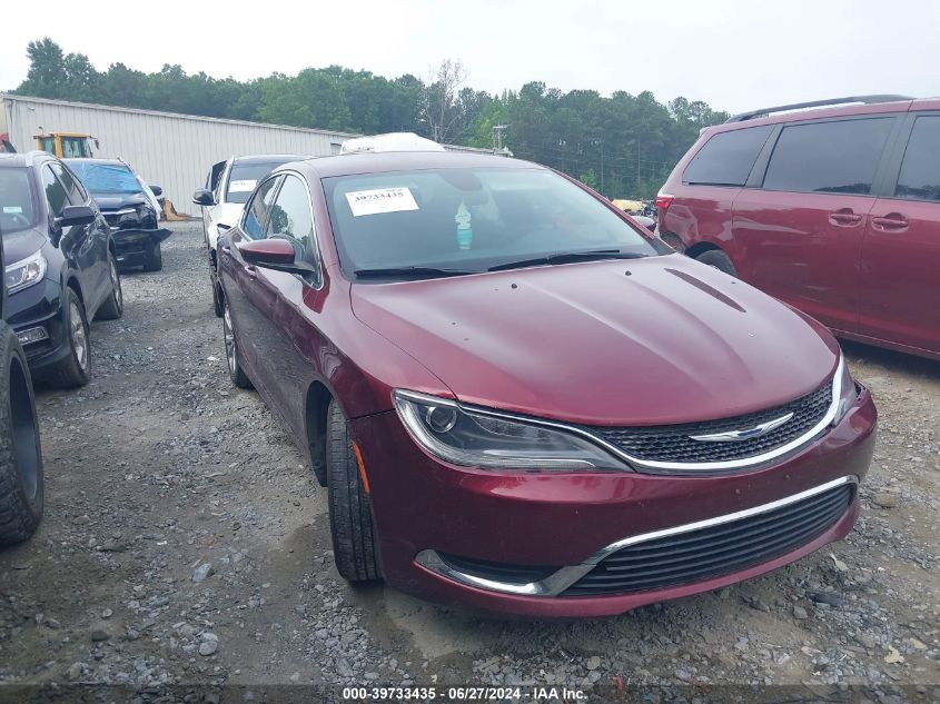 2015 CHRYSLER 200 LIMITED